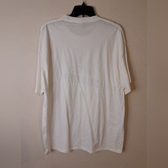 Unisex white The Great Inflatable race BOUNCE CHAMP run event t shirt size XL - Picture 3 of 3